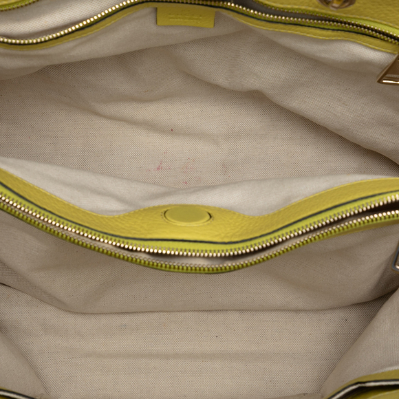 Pre-Loved Gucci Large Calfskin Bamboo Shopper Satchel - Picture 4 of 7